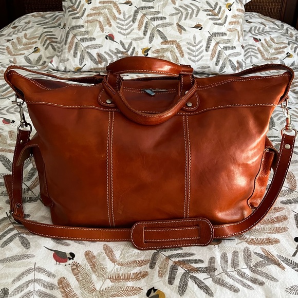 Floto Bags Floto Italian Leather Duffel Bag Poshmark